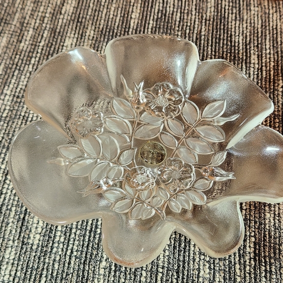 Walther Glas Bianca candy dish, pedestal dish, original box - Picture 1 of 11
